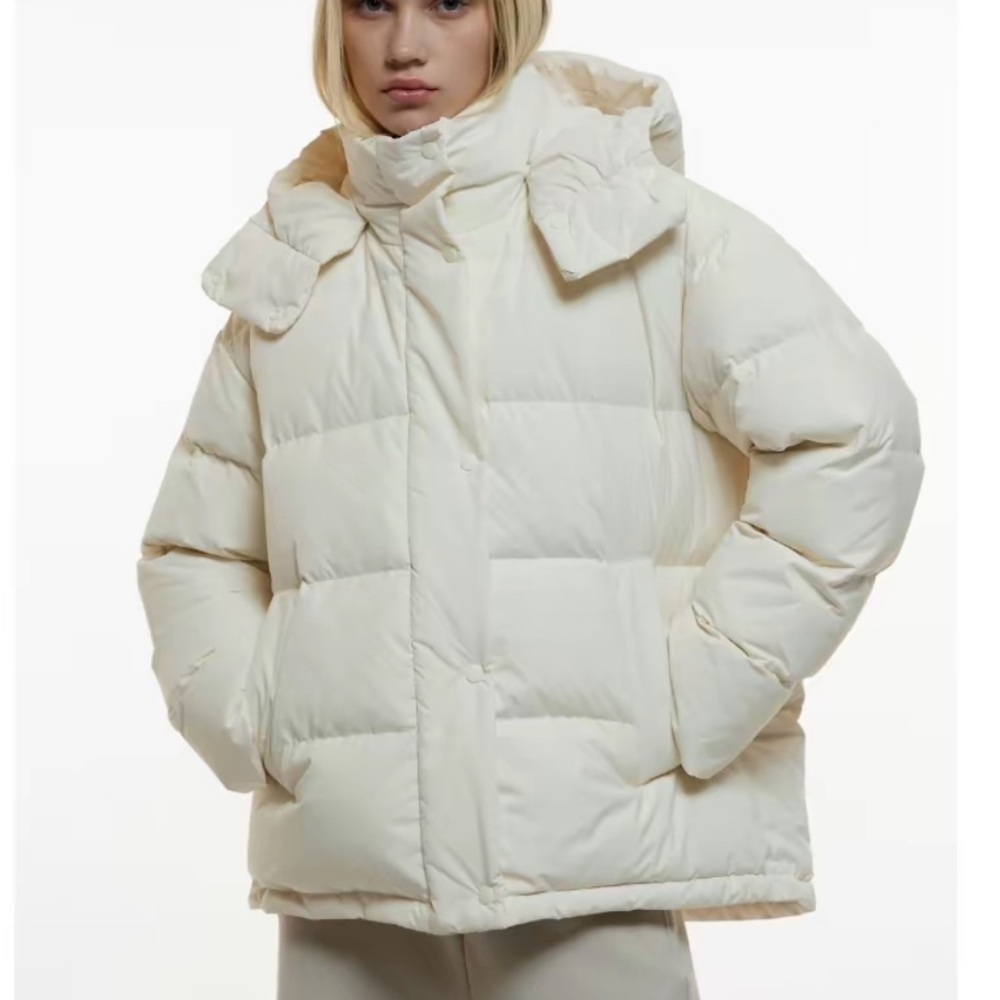Cream Puffer Jacket